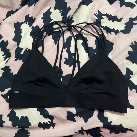 Victoria’s Secret PINK Strappy Triangle Bralette 3 sets - Picture 2 of 5